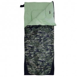 Bolsa para dormir GOBI 400, -5°C, verde camuflaje