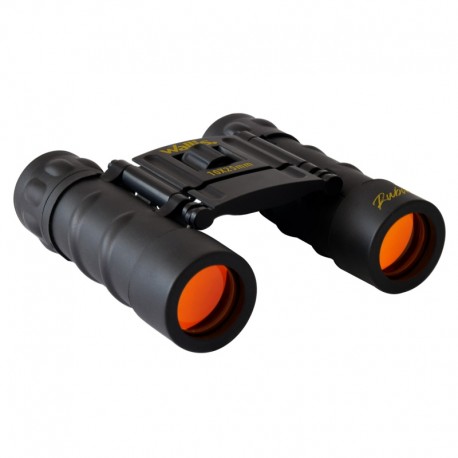 Binocular tipo tejado, 10X25 mm, negro