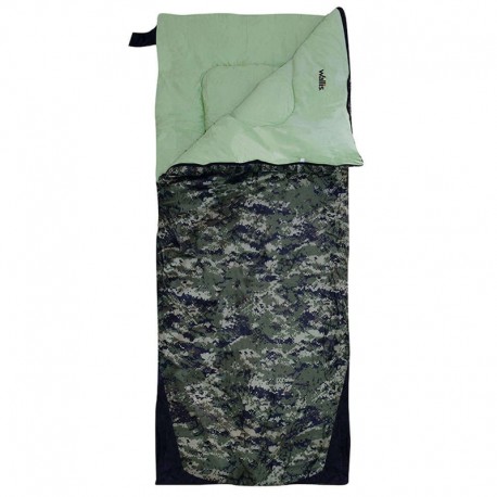 Bolsa para dormir GOBI 400, -5°C, verde camuflaje