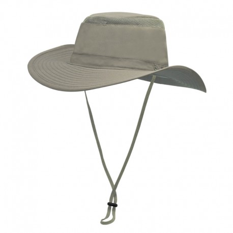 Sombrero Safari, protección ultravioleta (UPF50+) con bolsa oculta, beige stone