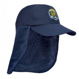 Gorra pescador con faldón de malla, fishing club, navy