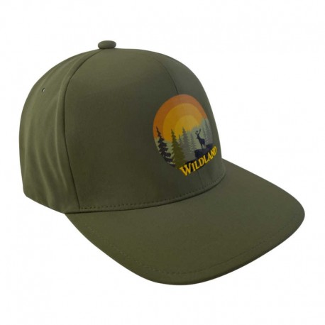 Gorra expandex, wildland, verde militar