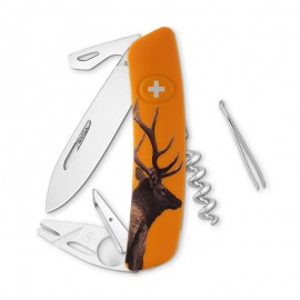 Navaja VIDA SALVAJE Standard TT03 BULL ELK, 11 funciones, naranja